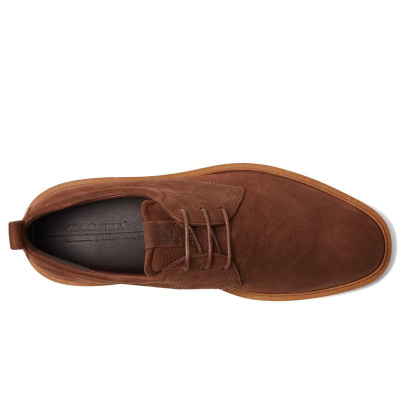 ecco爱步男款st1hybridplaintoetie男士休闲鞋防滑通勤鞋皮鞋低帮鞋