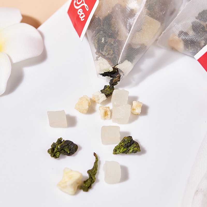 [2罐]蜜桃白桃乌龙茶包绿茶花茶组合养生茶叶水果冷泡茶袋装小包