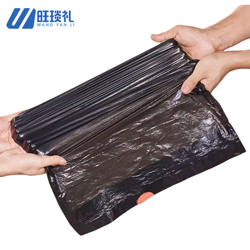 旺琰礼家用手提式垃圾袋垃圾袋自动收口 不脏手高清大图