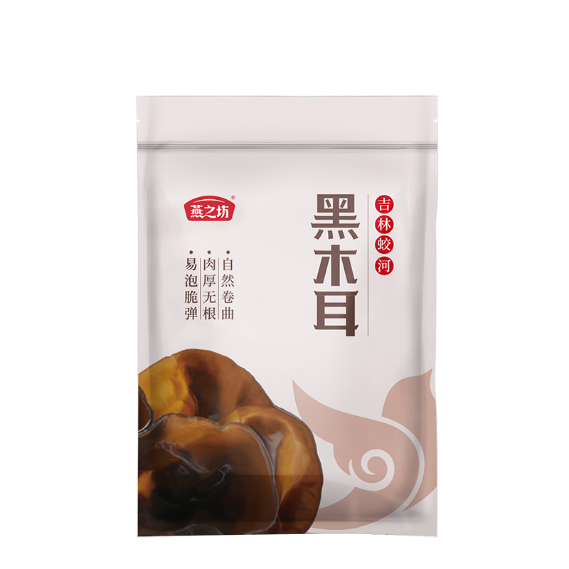 燕之坊 吉林蛟河黑木耳150g 东北特产木耳凉拌火锅原料