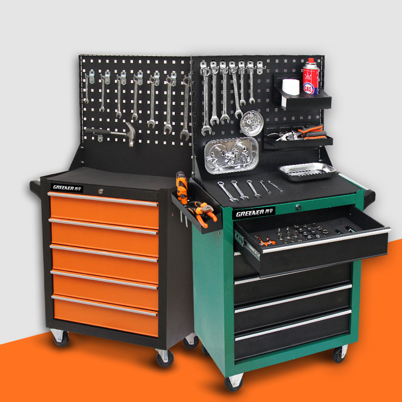 汽修工具车5抽屉五金工具箱多功能维修工具推车汽车间工具柜