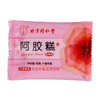 北京同仁堂玫瑰味阿胶糕225g 礼盒装 送礼佳品 即食阿胶膏 男士女士型 手工熬制固元膏