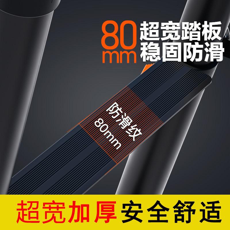 伸缩梯铝合金梯子加厚折叠人字梯家用升降楼梯工程梯 三维工匠 [德标黑金刚]多功能梯3.3+3.3米家用梯高清大图