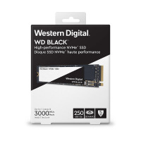 西部数据(WD) Black-3D版 250GB M.2接口(NVMe协议) SSD高性能固态硬盘