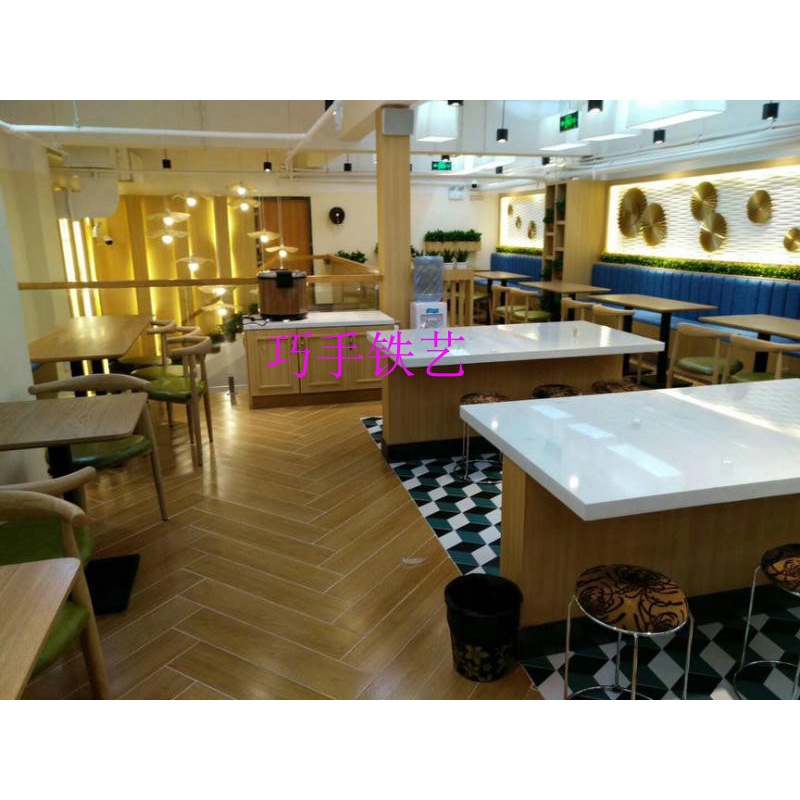 现代中式铁艺墙面装饰客厅酒店 背景墙金属装饰 创意壁饰挂件 三维工匠 30cm高清大图