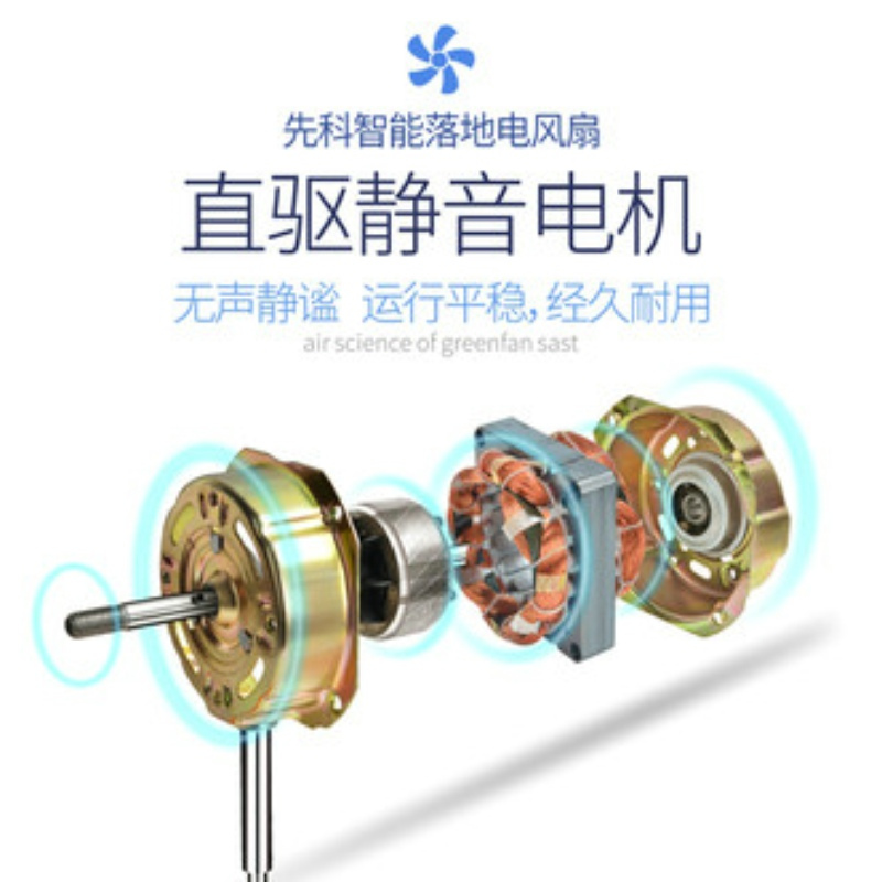 先科(SAST) 壁挂式电风扇 壁扇 台式家用宿舍电风扇 静音定时摇头风扇18寸遥控款高清大图