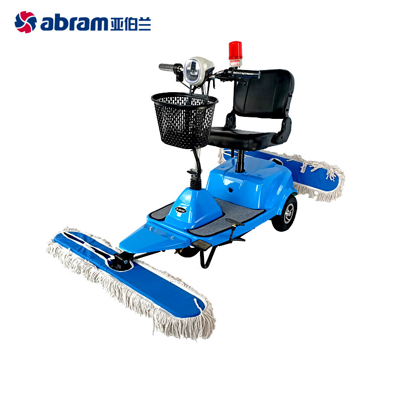 亚伯兰(abram)YBL2-M-P 驾驶式锂电池电动 三轮推尘车——加配警灯高清大图