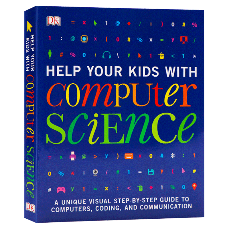 [醉染正版] DK 帮助你的孩子学计算机科学 Help Your Kids with Computer Scienc高清大图