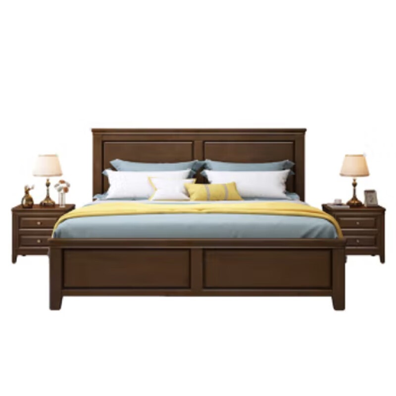 中泰(jongtay)1.35米现代简约美式单人床 J-CDZ103高清大图