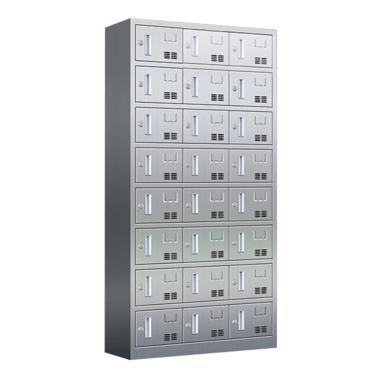 凌迪星不锈钢餐盘柜1800*900*350mm(24门)台