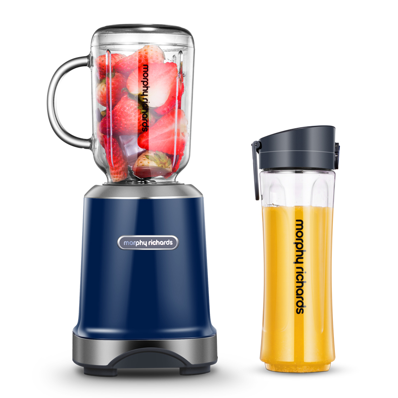 英国摩飞（MORPHY RICHARDS）便携式榨汁机 MR9500立体四叶刀头 高功率 摩飞电器 家用果汁机辅食搅拌机