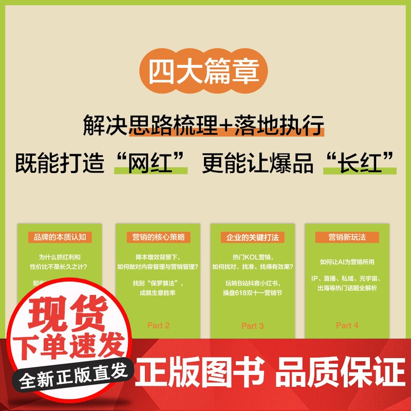 品牌觉醒 短期看销量 长期看品牌 让产品成为爆品 网红能够长红的营销方法论 直播小红书营销驱动增长 时趣研究院高清大图
