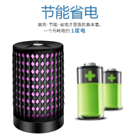 凯丽雅(KAILIYA)灭蚊灯家用室内电击式灭蚊器物理led非电蚊拍驱蚊捕蚊吸蚊婴儿孕妇插电式户外灭蝇卧室白色