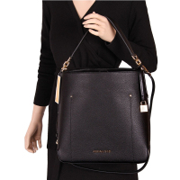 [直营]迈克·科尔斯(MICHAEL KORS)hayes水桶包单肩包斜跨包包手提包女包 软欧美时尚 牛皮 mk