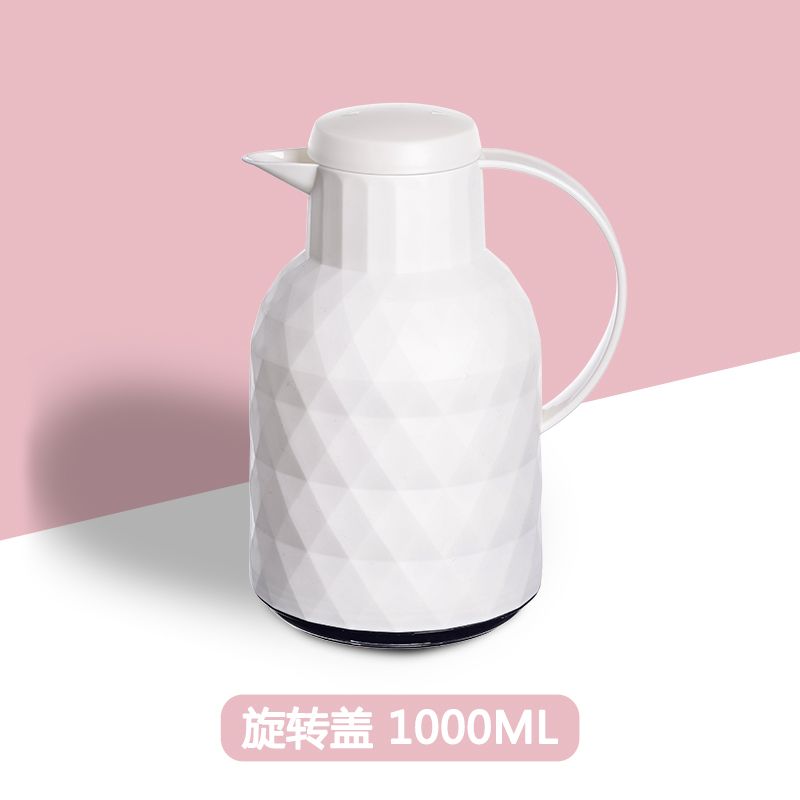 乐唯诗 保温水壶家居保温壶结婚一对红色保温壶多款式开水瓶暖壶 珊瑚粉#[普通款]1.6升高清大图