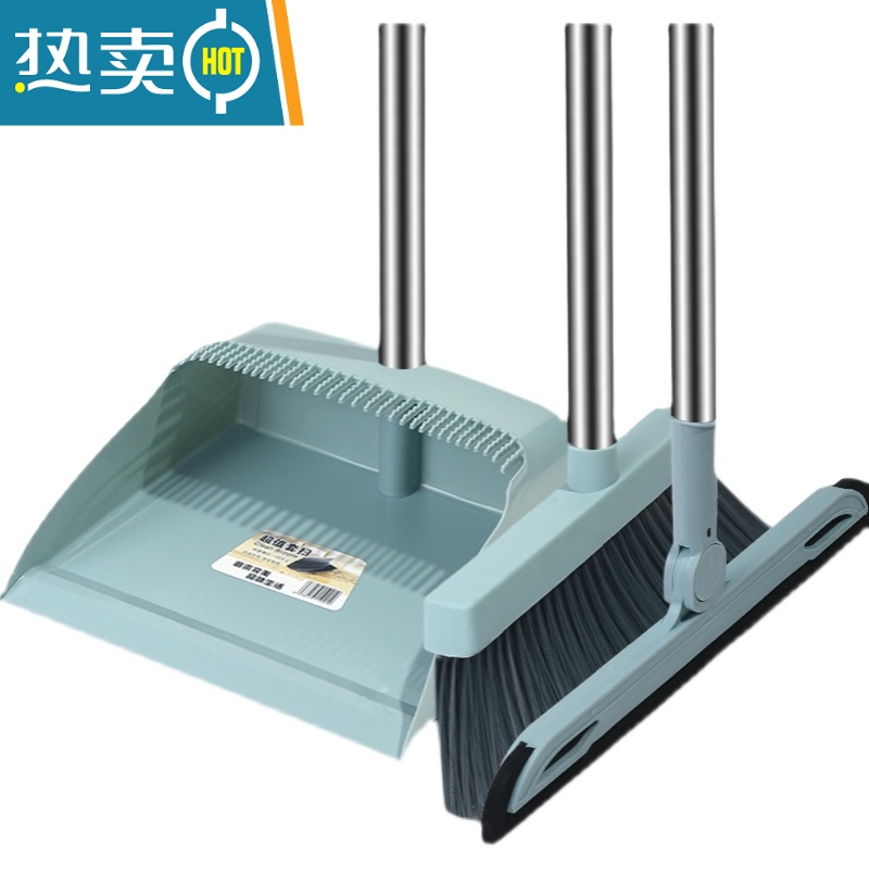 敬平扫把簸箕套装软毛扫帚撮箕组合单个扫地笤帚家用垃圾铲不粘头发高清大图