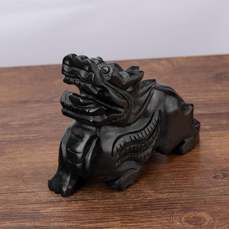 美帮汇玉石貔貅天禄皮丘摆件客厅玄关中式装饰品高清大图