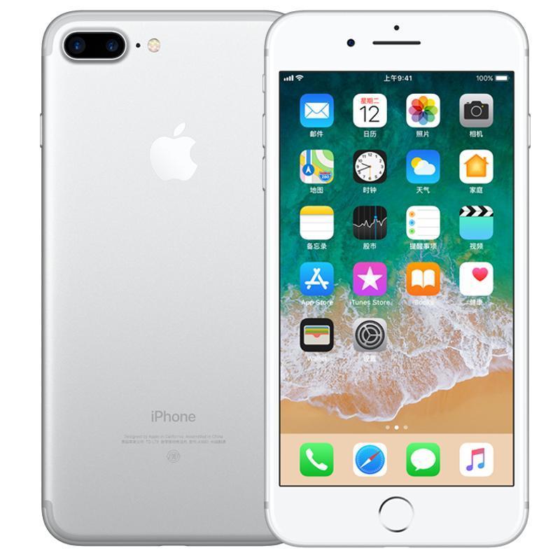 苹果appleiphone7plus128gb银色移动联通电信4g手机