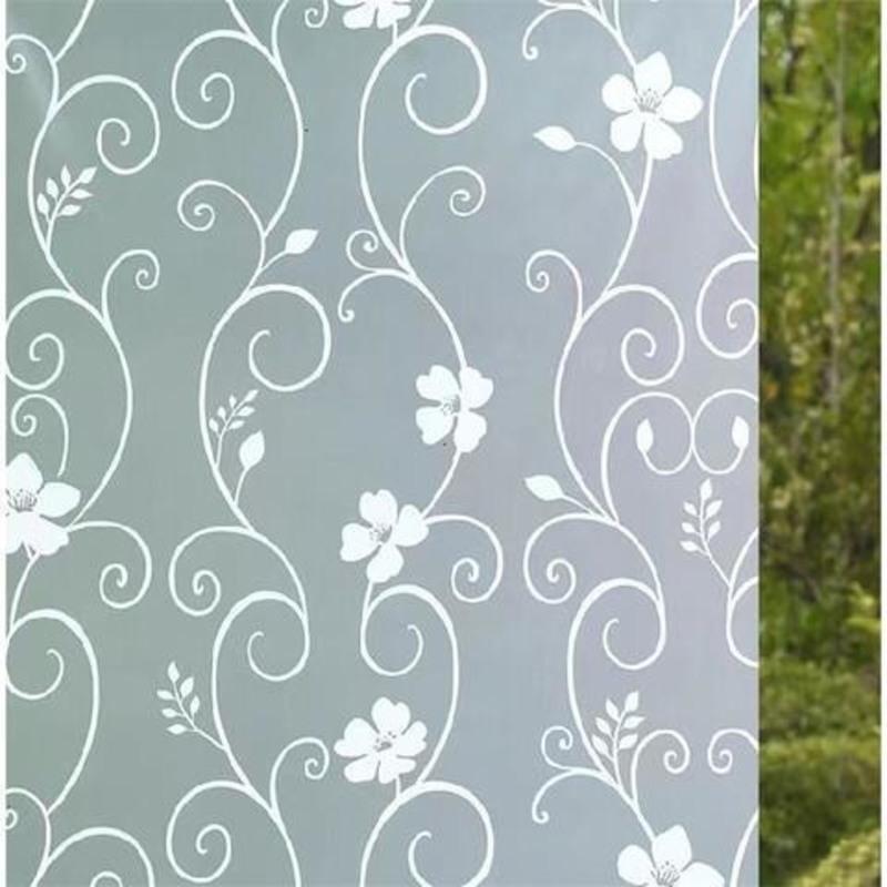 玻璃贴纸透光不透明防隐私窗户贴膜防水窗花纸浴室客厅玻璃门贴纸深