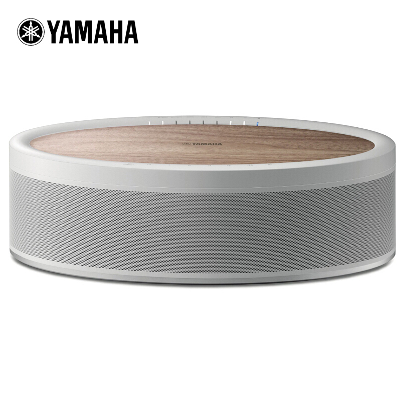 雅马哈（Yamaha ）WX-051 音响 无线HIFI音响 家庭影院无线环绕音箱 WIFI 桦木色