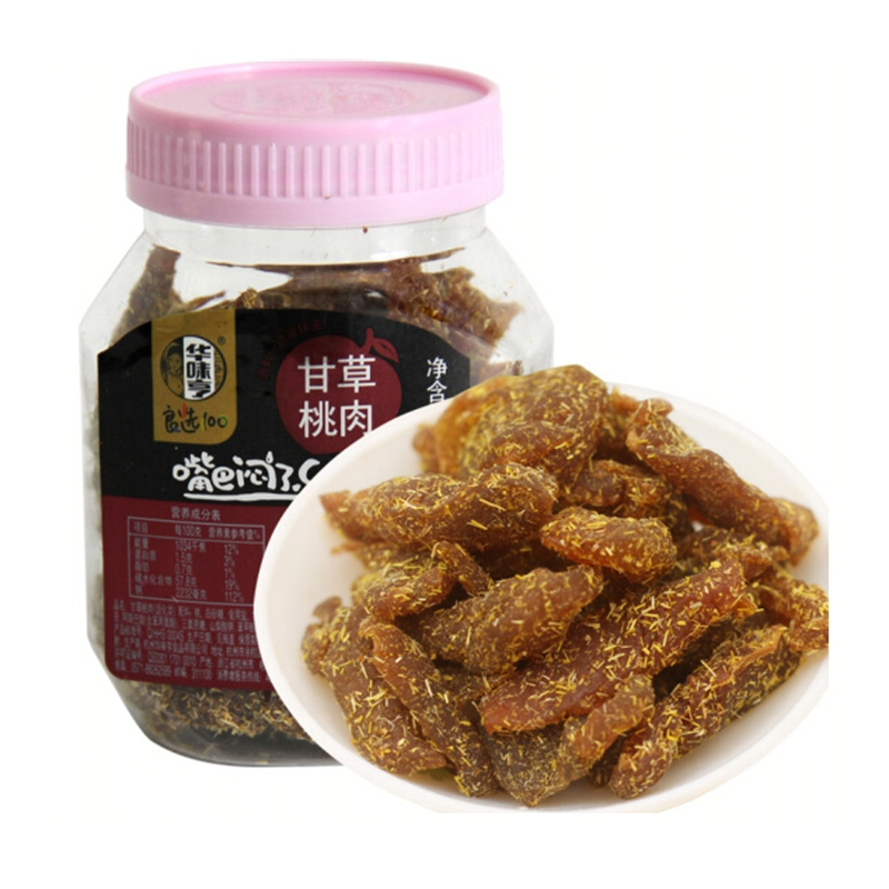 华味亨 甘草桃肉 160g