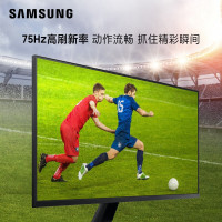 三星（SAMSUNG）F22T350FHC 21.5英寸 75Hz刷新率 IPS直面屏 HDMI接口 窄边框 高清液晶游戏屏幕 电脑显示器 (HDMI+VGA)