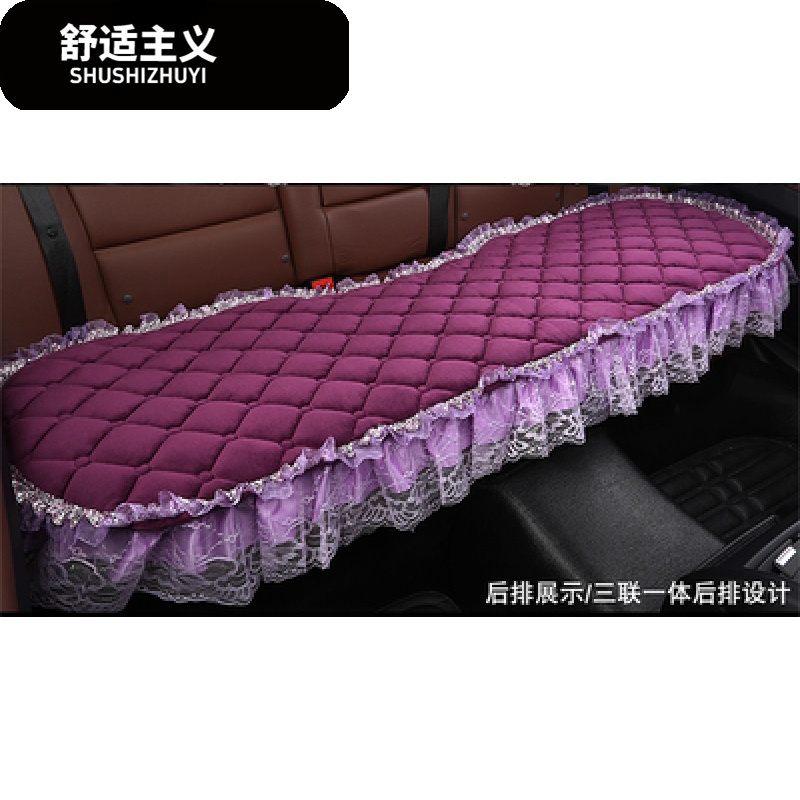 冬季通用汽车内用品坐垫五件套布艺轿车座椅套全套装饰全包围座套