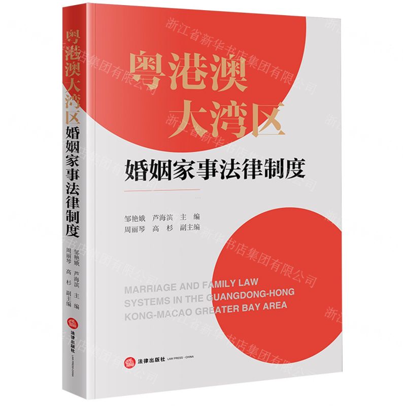 【N】粤港澳大湾区婚姻家事法律制度-9787519787936