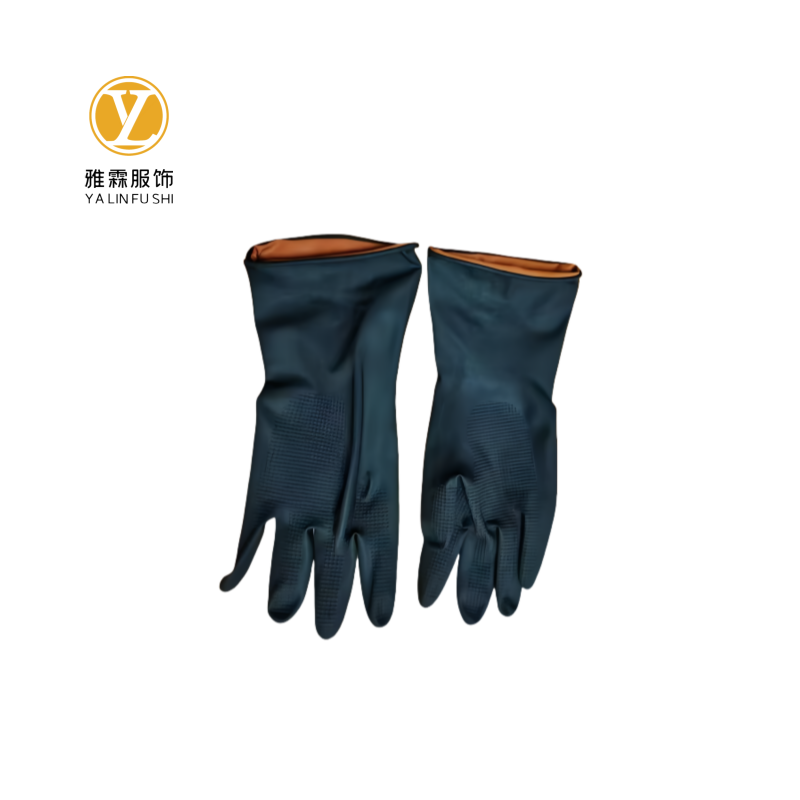 雅霖服 乳胶手套 双层加厚耐酸碱耐油25051708 双高清大图
