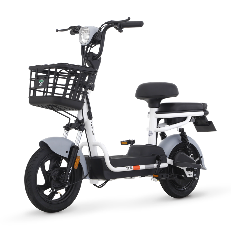 绿源电动车48v12a新国标电动自行车通勤代步买菜带娃电瓶车小果粒