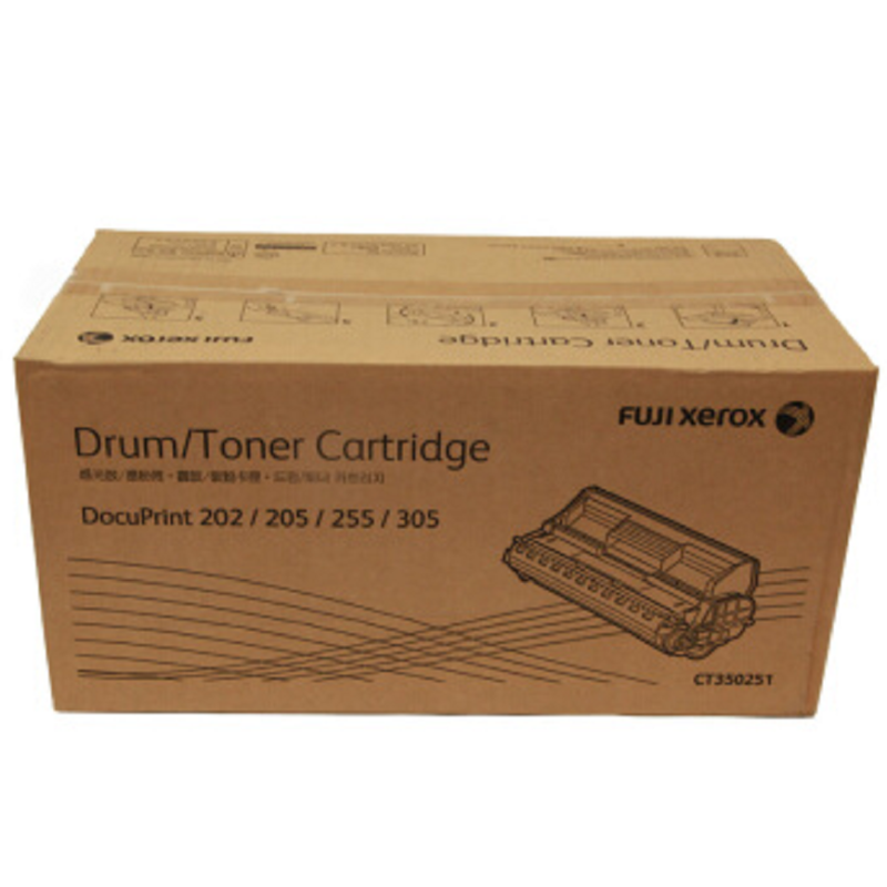 富士施乐(Fuji Xerox)DP202/255/305黑色硒鼓 CT350251