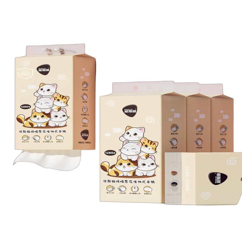 鑫欣韵 大包悬挂式抽纸卫生纸家用整箱实惠装面巾纸餐巾纸擦手纸巾 提