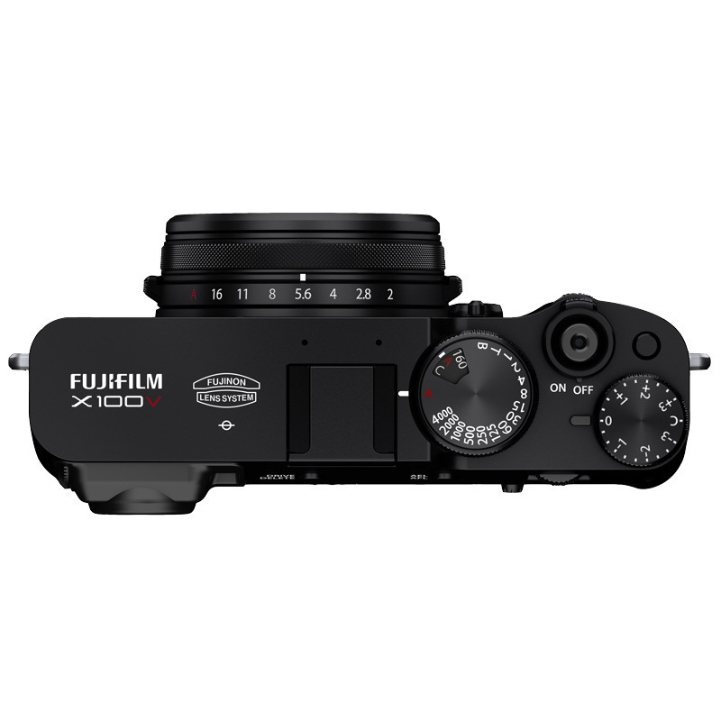 富士(FUJIFILM)X100V 数码相机 旁轴相机 2610万像素 人文扫街 黑色