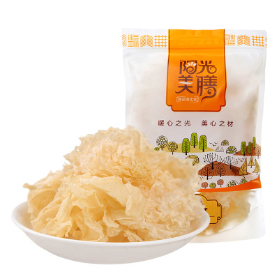 阳光美膳 银耳130g/袋 南北干货 福建古田无根银耳 莲子银耳枸杞羹原料 禾煜出品