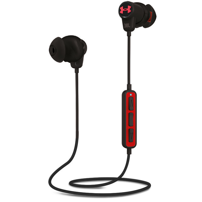 JBL UA Under Armour 1.5升级版 无线蓝牙运动耳机 入耳式线控 手机耳机/耳麦 黑色