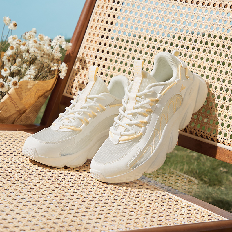 灵狐SE丨361°女鞋新款网面透气轻便跑步鞋软底运动鞋女款高清大图