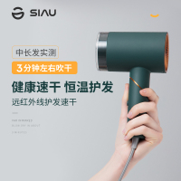 SIAU/诗杭吹风机家用负离子护发不伤发低辐射母婴孕妇用电吹风筒-复古绿