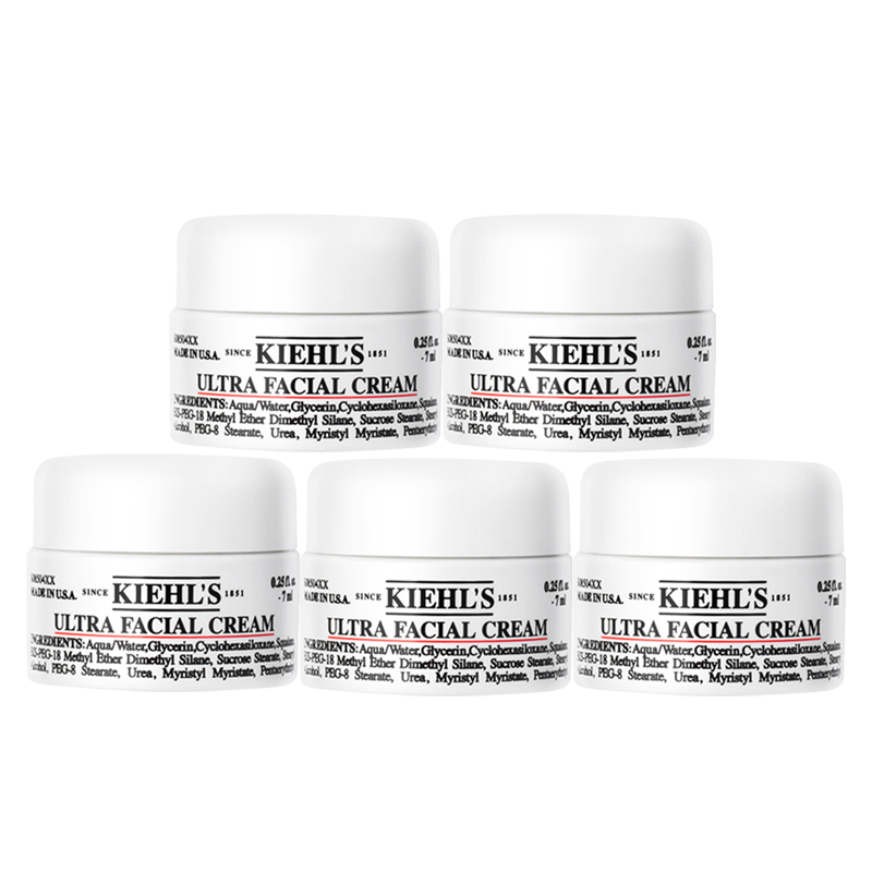 科颜氏kiehls高保湿面霜7ml*5