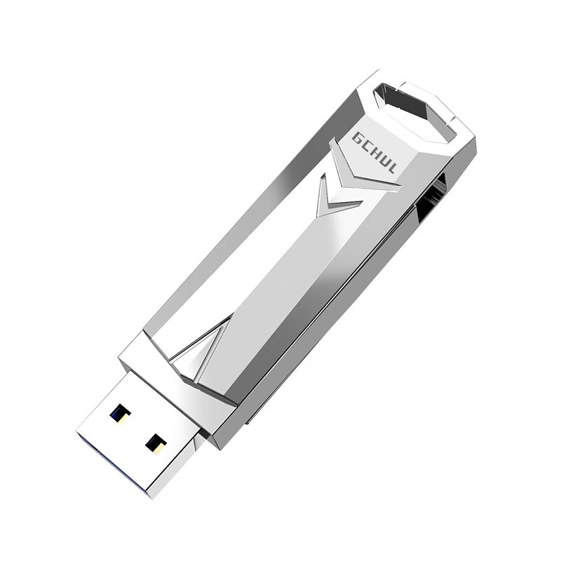 杰储(GCHUL) U140 余晖系列 64G USB3.0 U盘/优盘 (计价单位:个) 银色高清大图