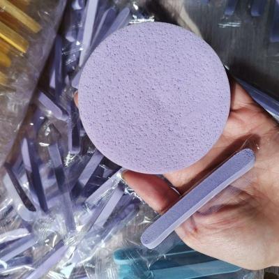 独立包装压缩洗脸扑20-100个 海藻扑 小孔洗脸棉柔软舒适批发零售 粉色 加厚1cm 20个