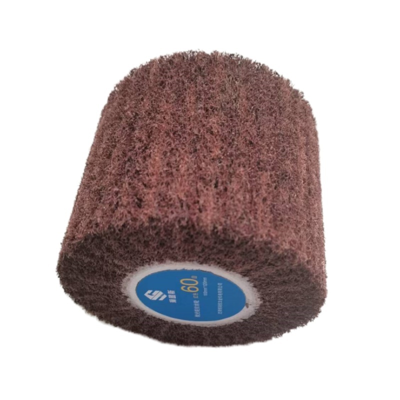 瀚图斯抛光轮拉丝轮 红色60目 100mm*120mm 个高清大图