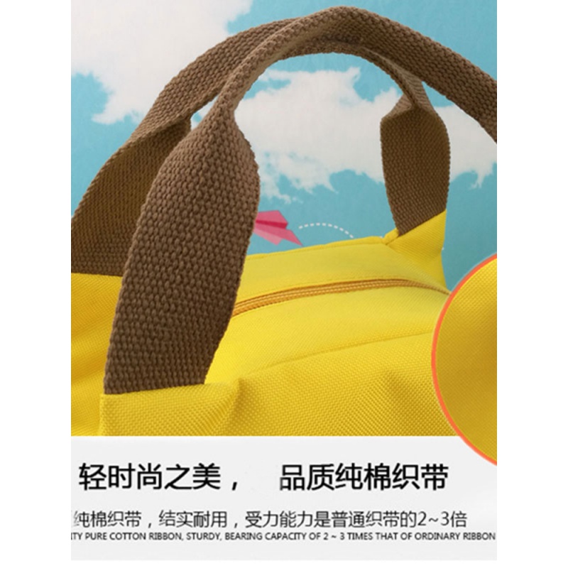 家柏饰(CORATED)韩版手提饭盒袋加厚保温便当包牛津布铝箔饭盒包学生午餐包大小号高清大图