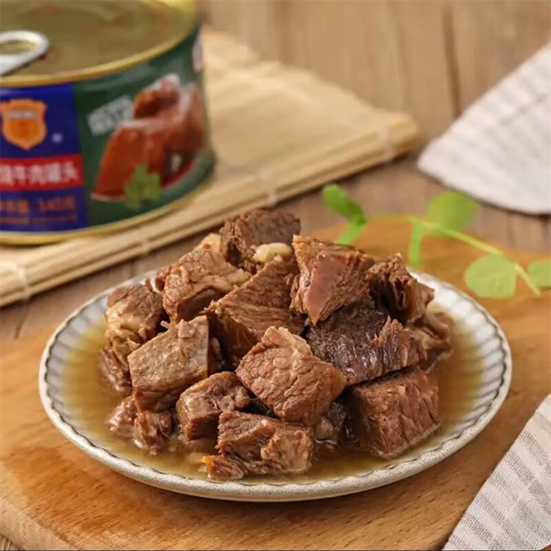 梅林红烧猪肉罐头340g*2罐