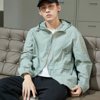 [2.5折价95元]唐狮防晒衣男夏季新款外套男连帽防晒服轻薄透气潮流夏薄外套