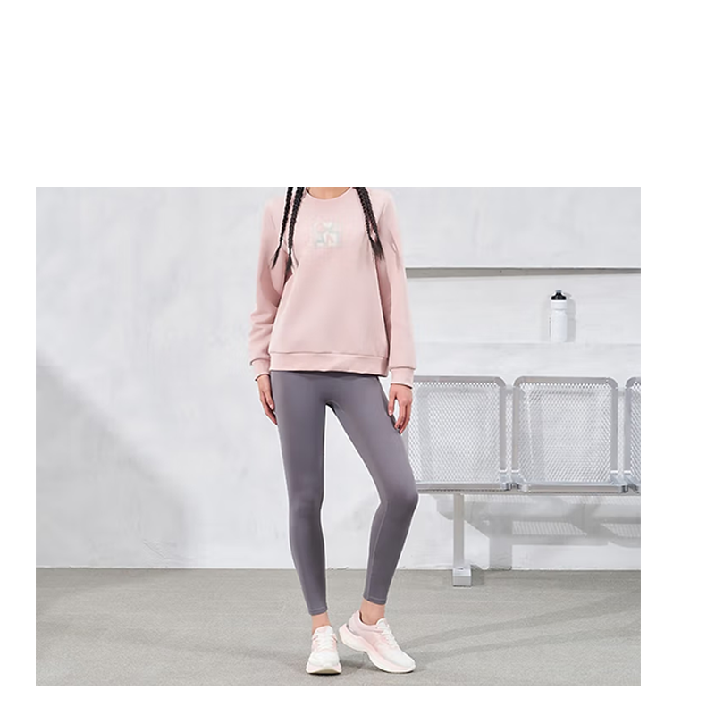 特步 女款 卫衣 976128920056-4/件高清大图