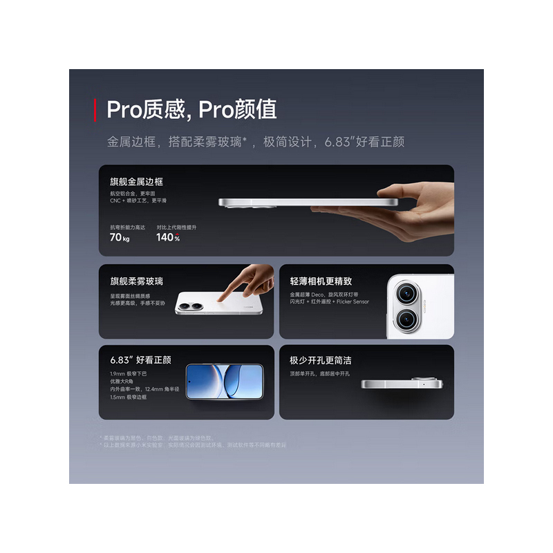 小米红米REDMI Turbo 4 Pro 黑色 16GB+512GB 第四代骁龙8s性能芯 7550mAh大电池 90W快充 IP68防水 5G手机高清大图