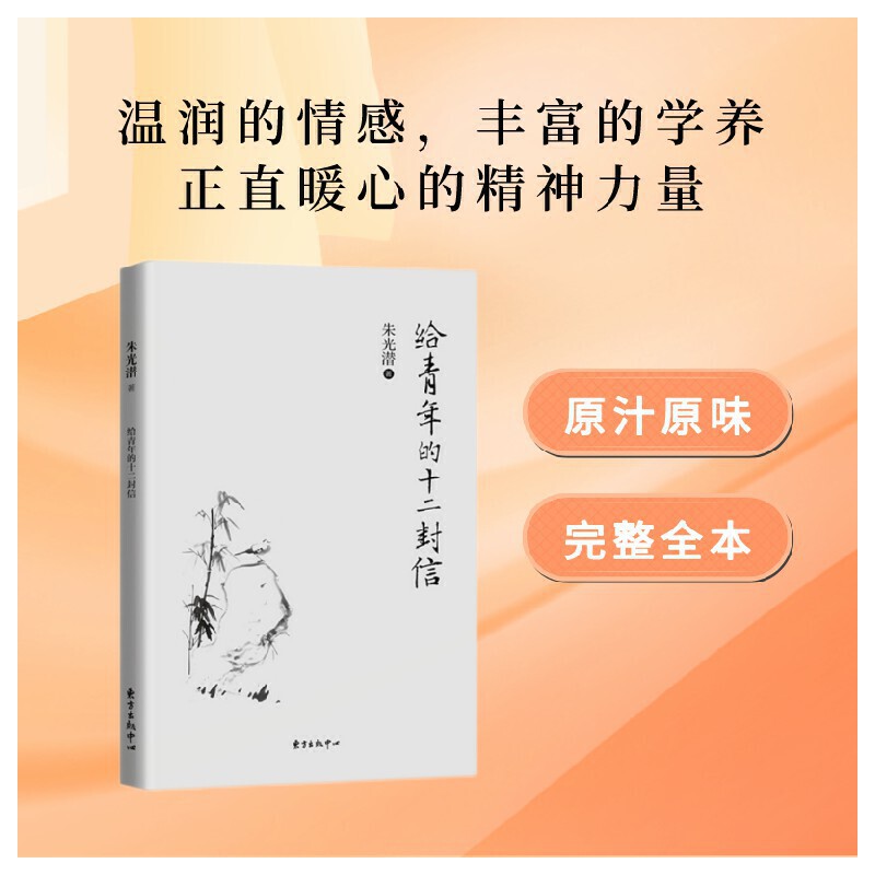 给青年的十二封信 [正版]给青年的十二封信 美学大家朱光潜送给青少年的人生智慧书 青少年成长之路经典9787547309高清大图