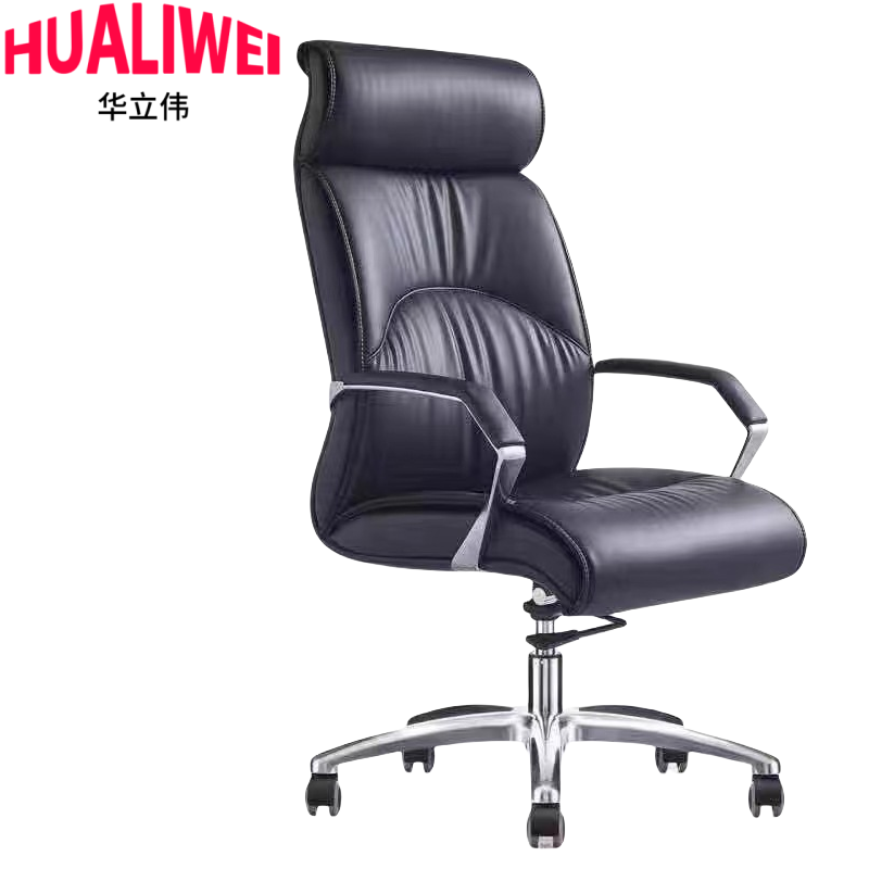 华立伟办公椅老板椅117cm把高清大图