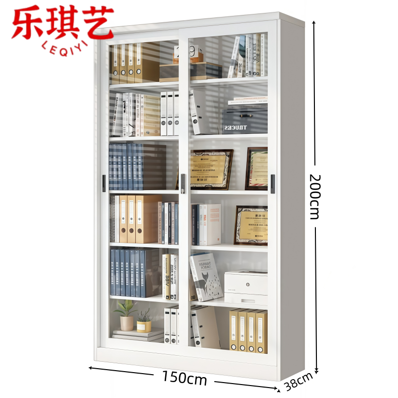 乐琪艺 置物柜150*38*200cm台高清大图