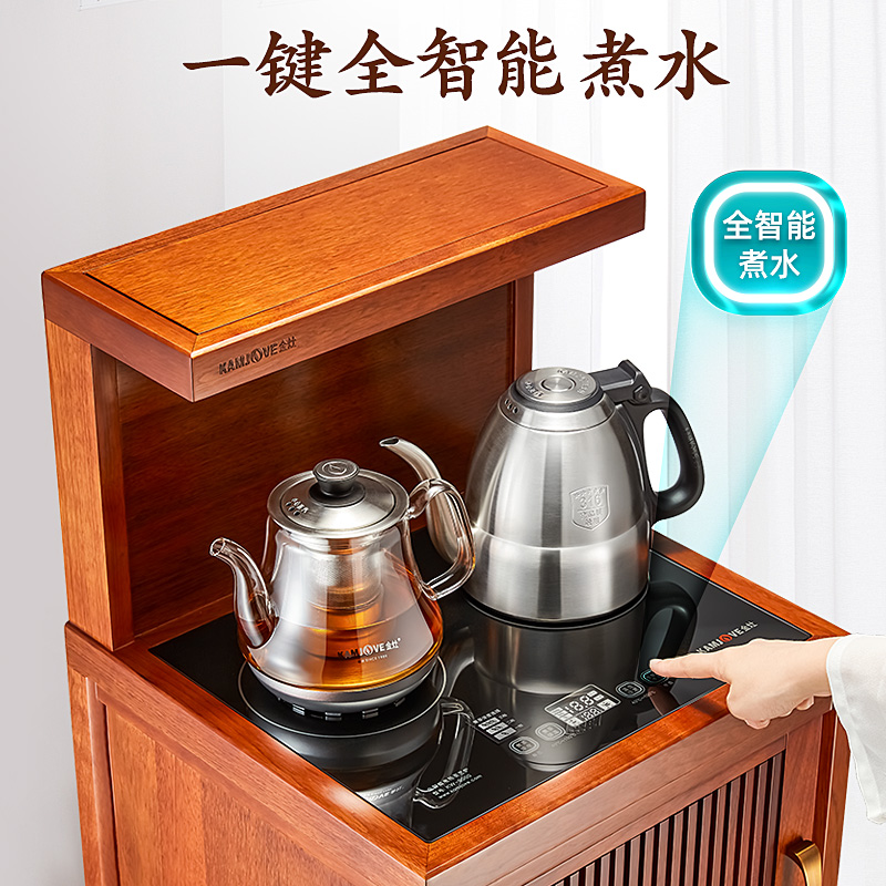 金灶KW-9000多功能立式茶吧机全自动办公室恒温桶装水饮水机家用高清大图
